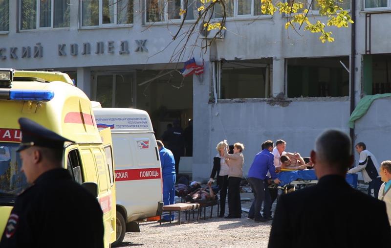 Alumnos de secundaria de Crimea murieron por disparos de bala