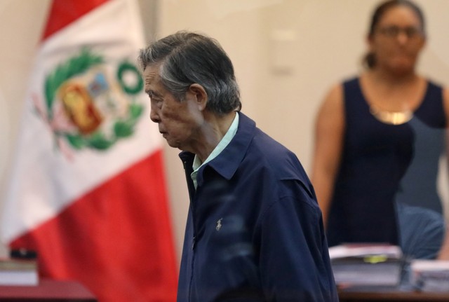 Corte Suprema de Perú rechaza suspender el reingreso en prisión de Fujimori