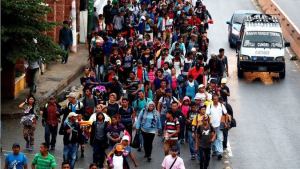 Los migrantes de Venezuela, Honduras y Nicaragua agitan toda América
