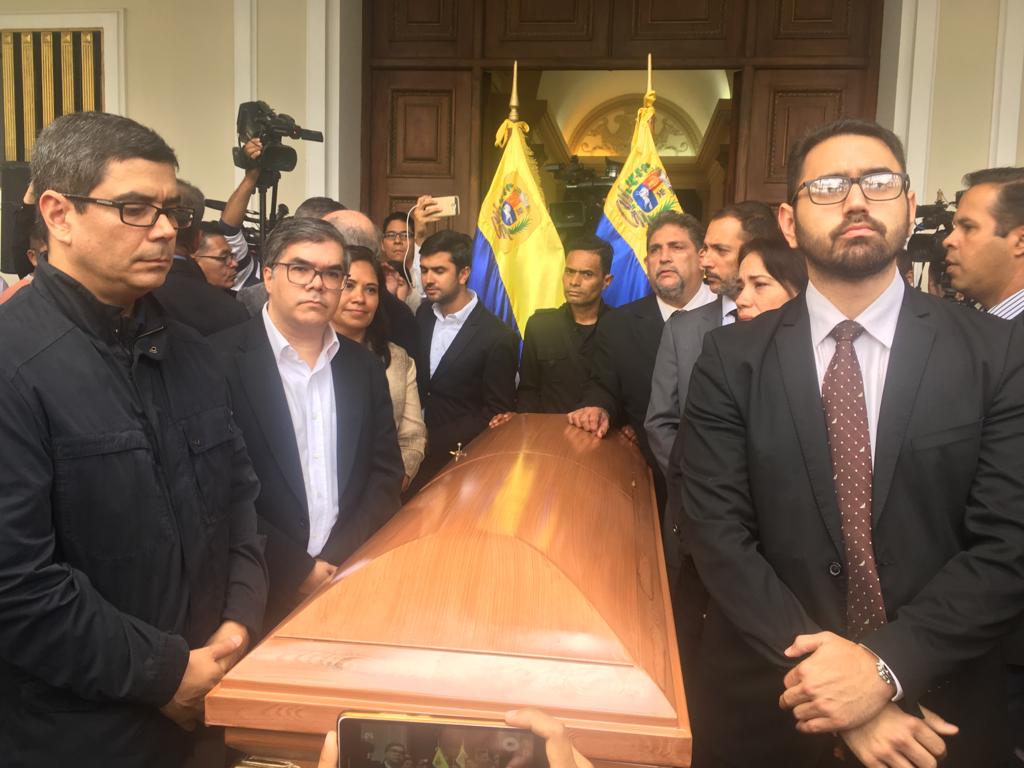 AN responsabiliza al Gobierno bolivariano por la muerte del concejal Fernando Albán (video)