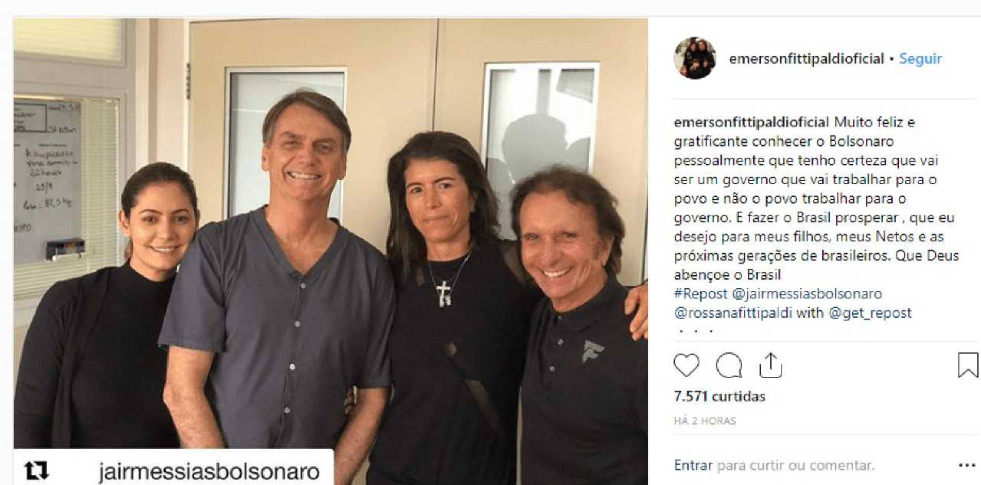 Los atletas brasileños se suman a la ola de Jair Bolsonaro