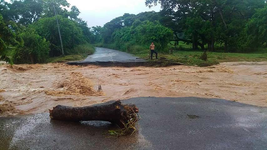 450 familias afectadas por las lluvias en Táchira, según Protección Civil