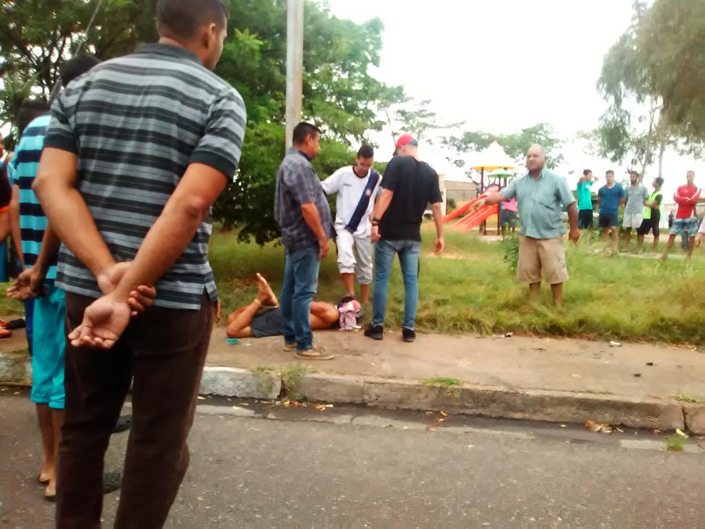 Vecinos sorprenden in fraganti a ladrón de bombonas de gas en Bolívar