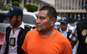 Este exmilitar guatemalteco fue condenado a 5.130 años de cárcel
