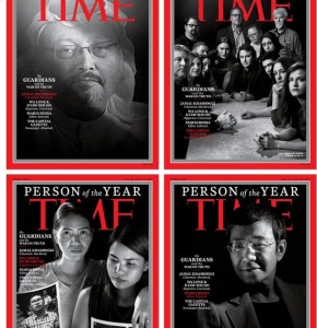Khashoggi y otros periodistas, nombrados personalidades del año por la revista Time