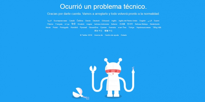Reportan caída de Twitter en Venezuela #21Ene