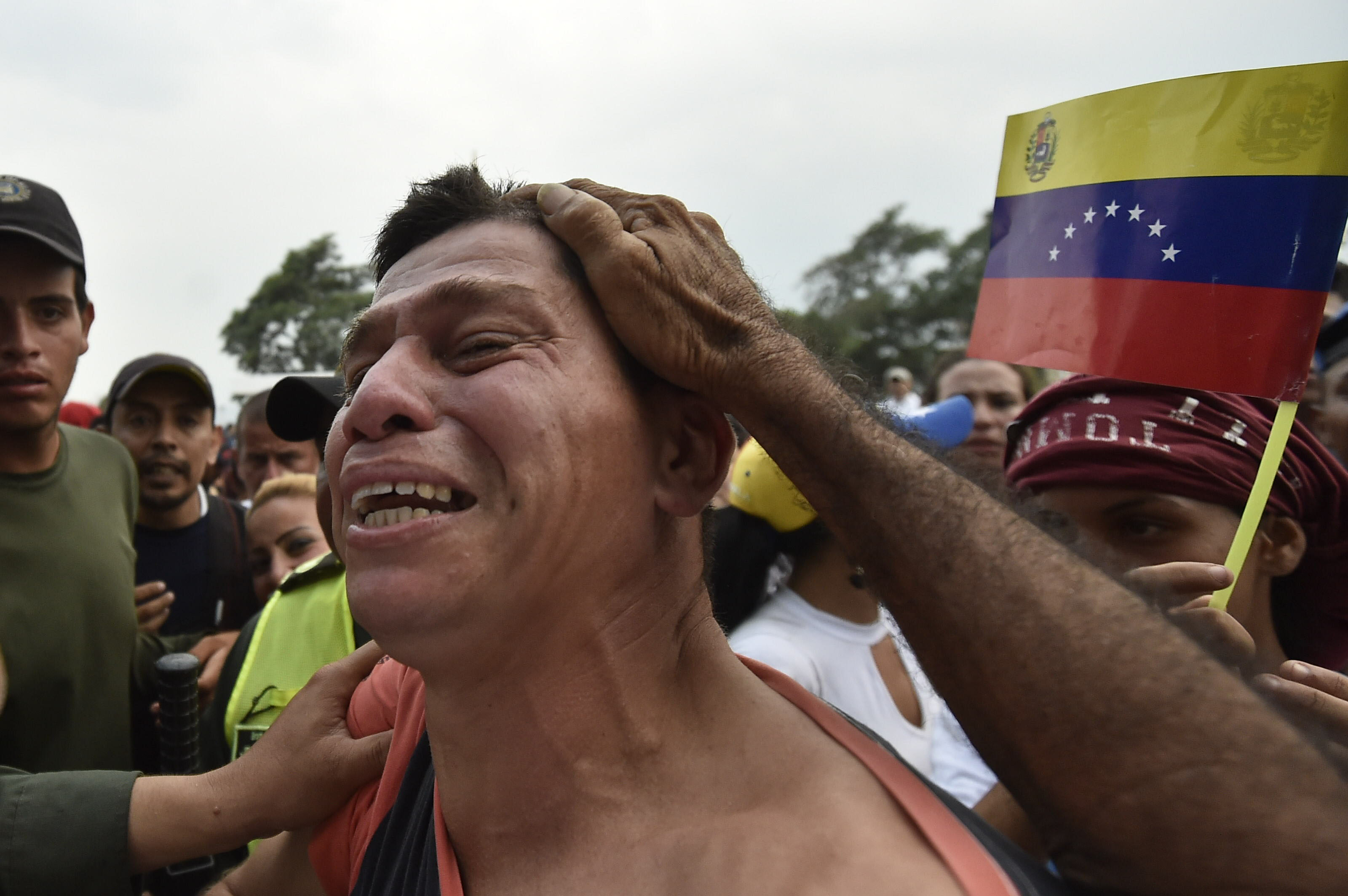 El dolor de los venezolanos heridos en las manifestaciones fronterizas