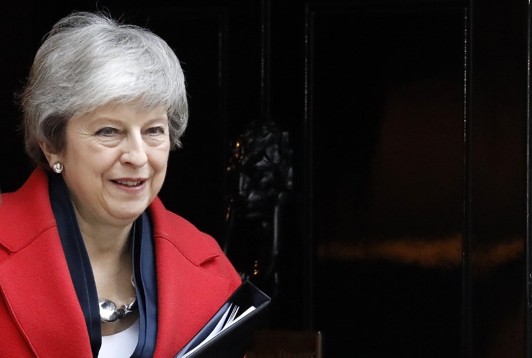 May anuncia que dejará al parlamento la decisión de aplazar el Brexit