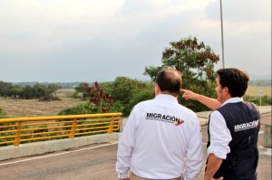 Director de migración Colombia llegó a Cúcuta para revisar el estado de pasos fronterizos con Venezuela (FOTOS)