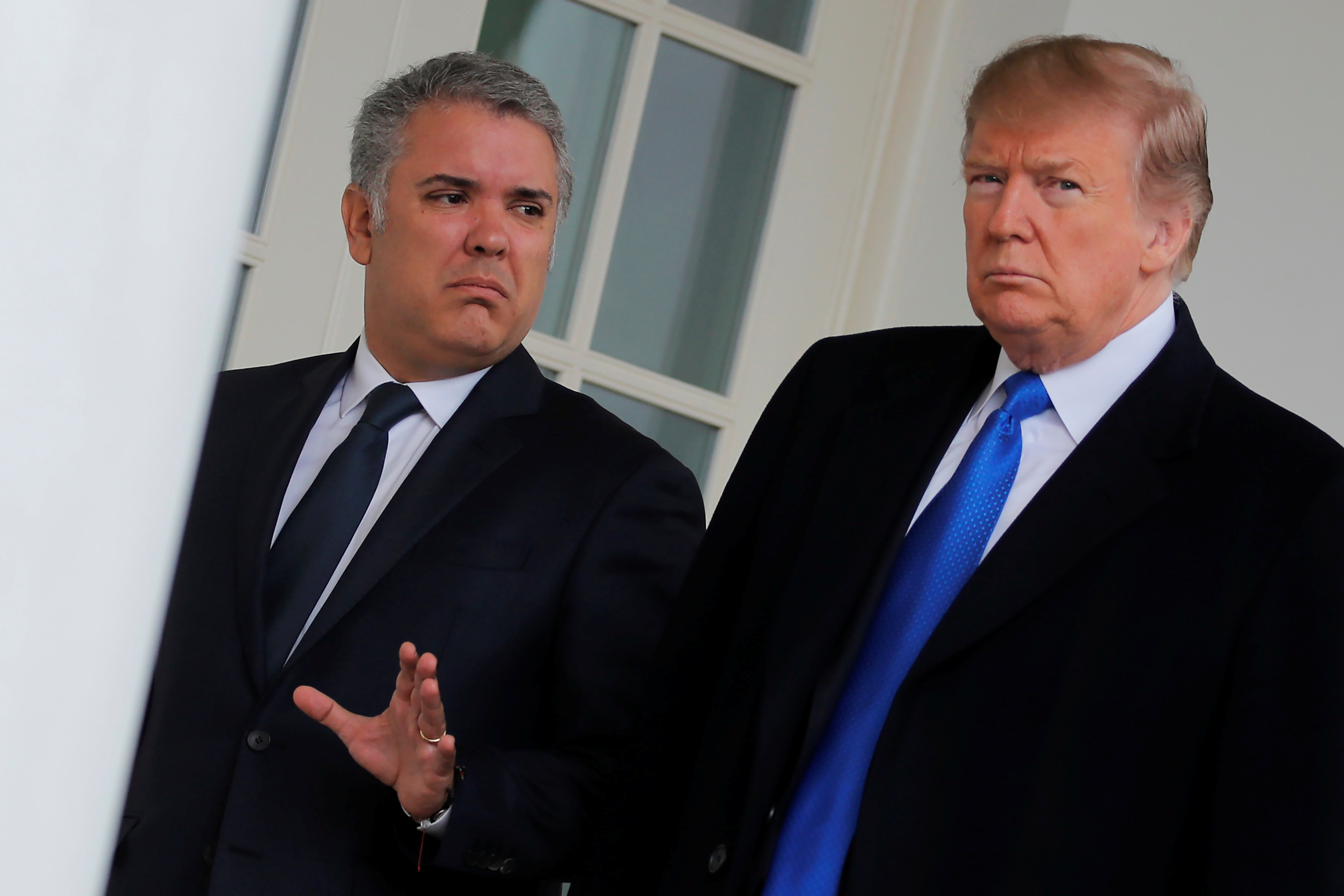 La respuesta de Iván Duque a Donald Trump sobre su lucha contra el narcotráfico (Video)