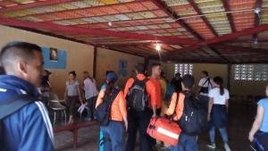 Juventud de UNT prestó servicio comunitario a vecinos de San Isidro en Petare