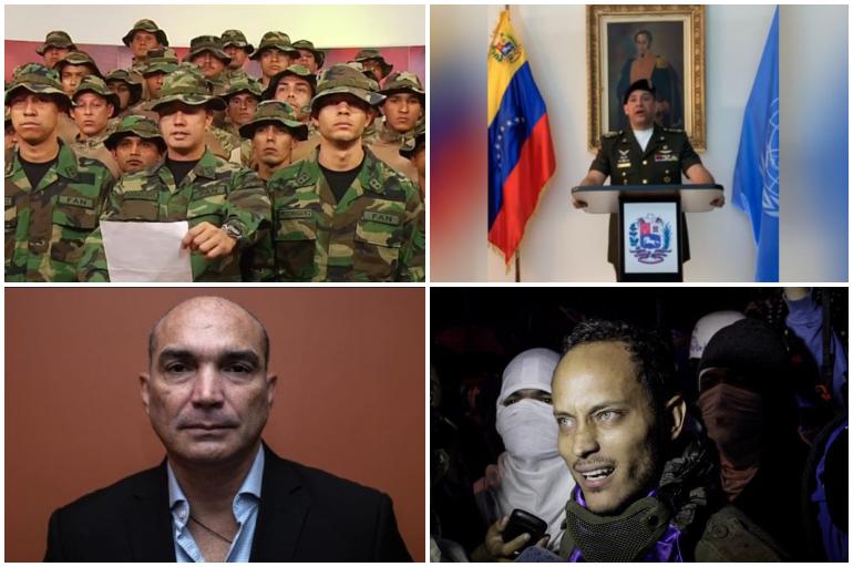 EN FOTOS: Los militares que se le han rebelado al régimen de Maduro