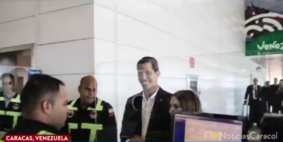 El boleto que utilizó Juan Guaidó para volver a casa (Fotos)