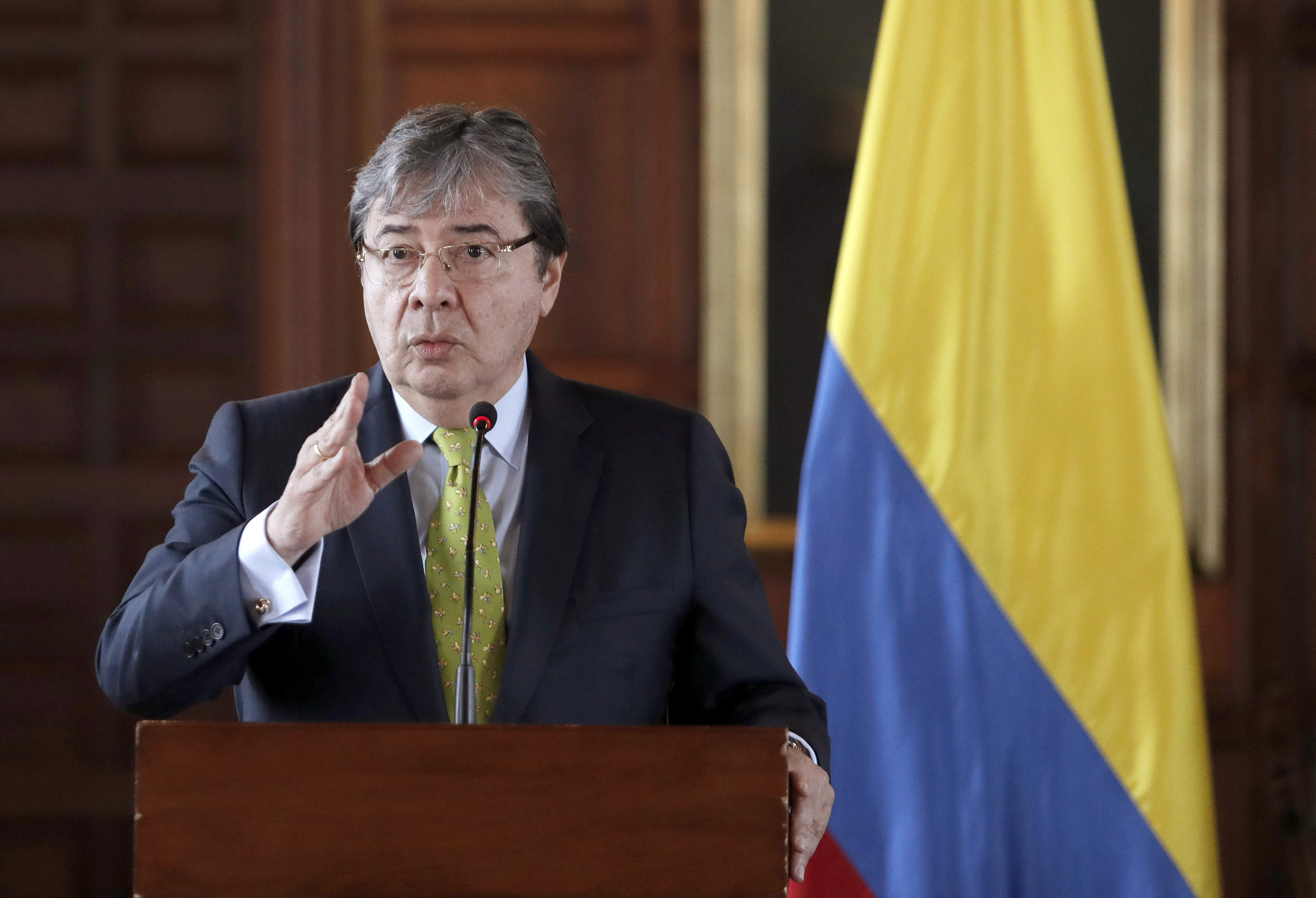 Carlos Holmes Trujillo: ELN y Bacrim están en Venezuela fortaleciendo sus negocios