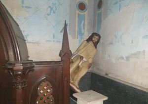 Ni por Semana Santa respetan… Desvalijan iglesia de Tinaquillo