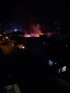 Reportan fuerte incendio en las cercanías de Mariperez (FOTO y VIDEO)