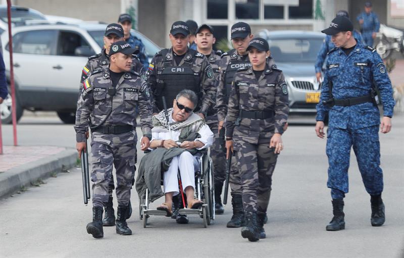 Trasladan a exguerrillero Jesús Santrich a una clínica por alteración del estado de conciencia