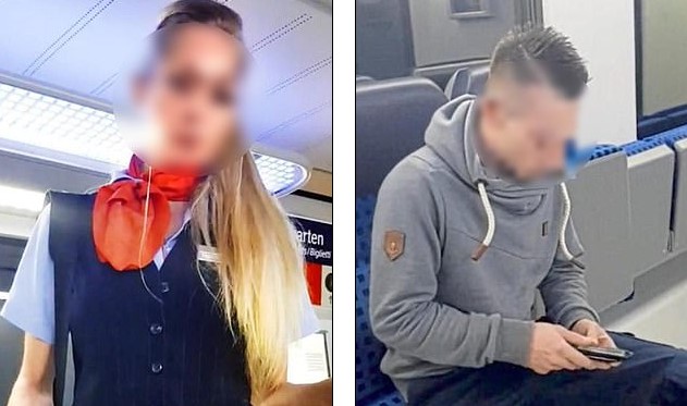 Una guardia fue despedida por grabar videos porno en un tren: se vestía de dominatriz para castigar a quien no pagara