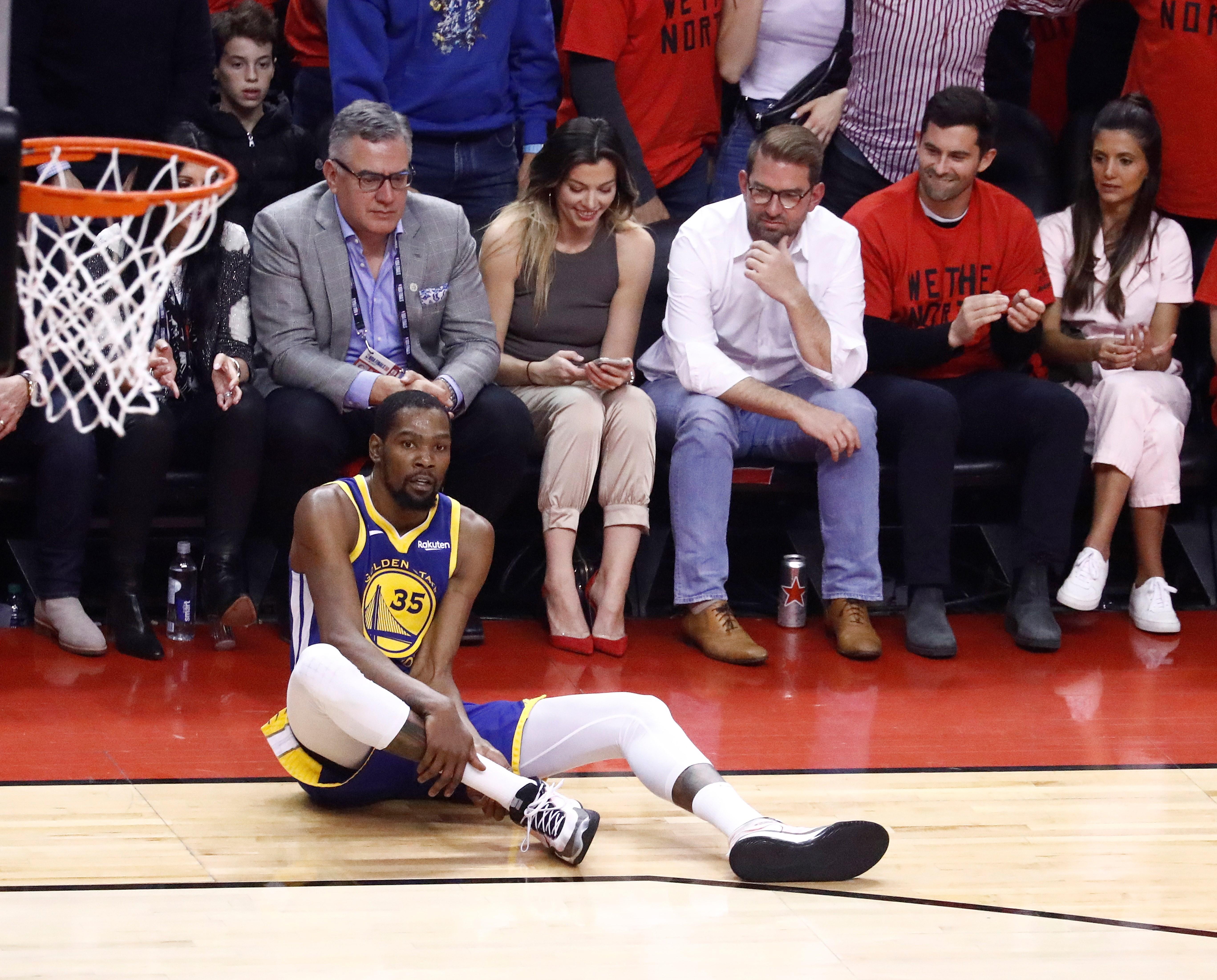 Kevin Durant fue operado con éxito de una rotura del tendón de Aquiles