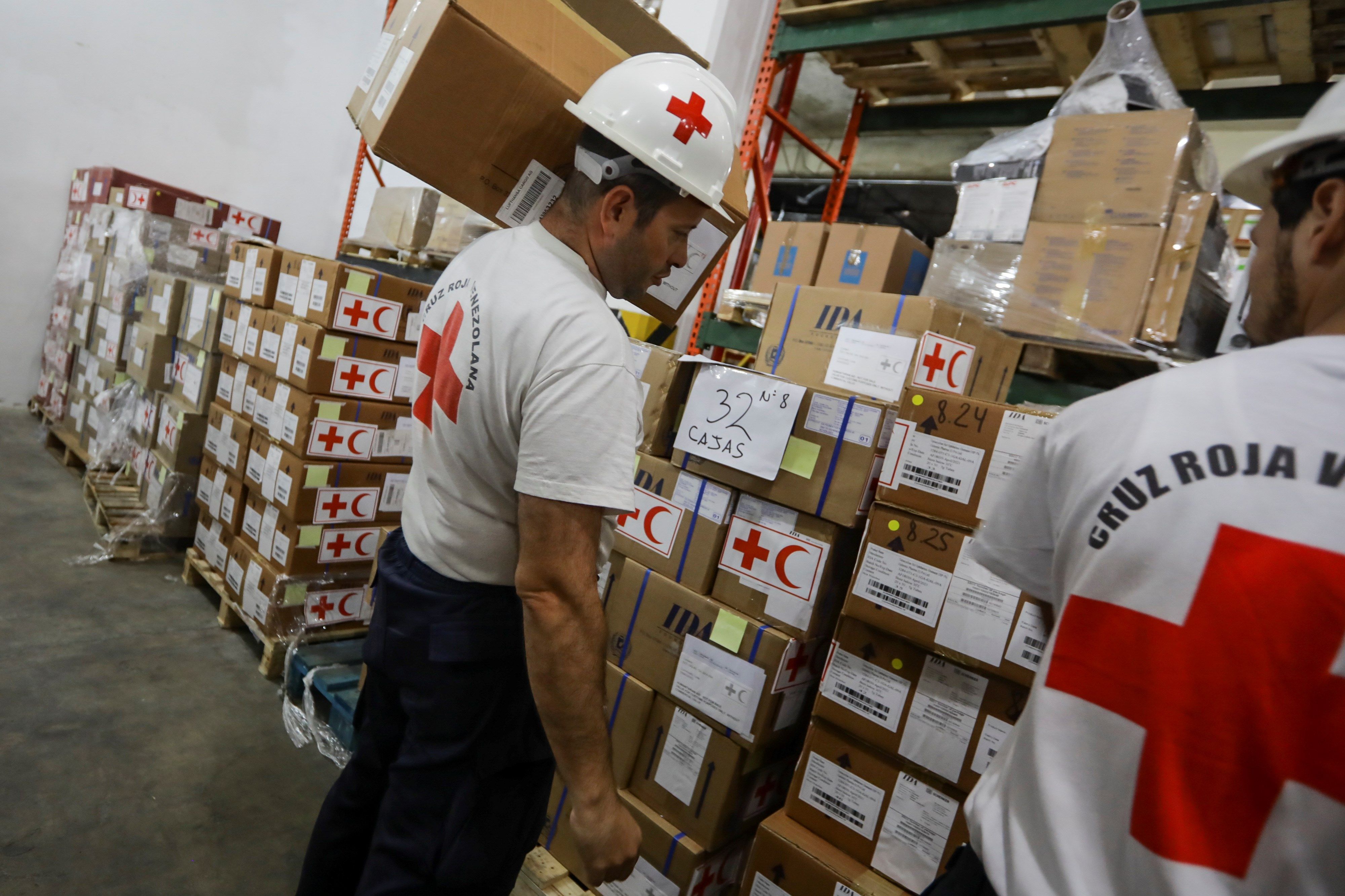 La ayuda humanitaria de la Cruz Roja llegó a 38 centros de salud venezolanos