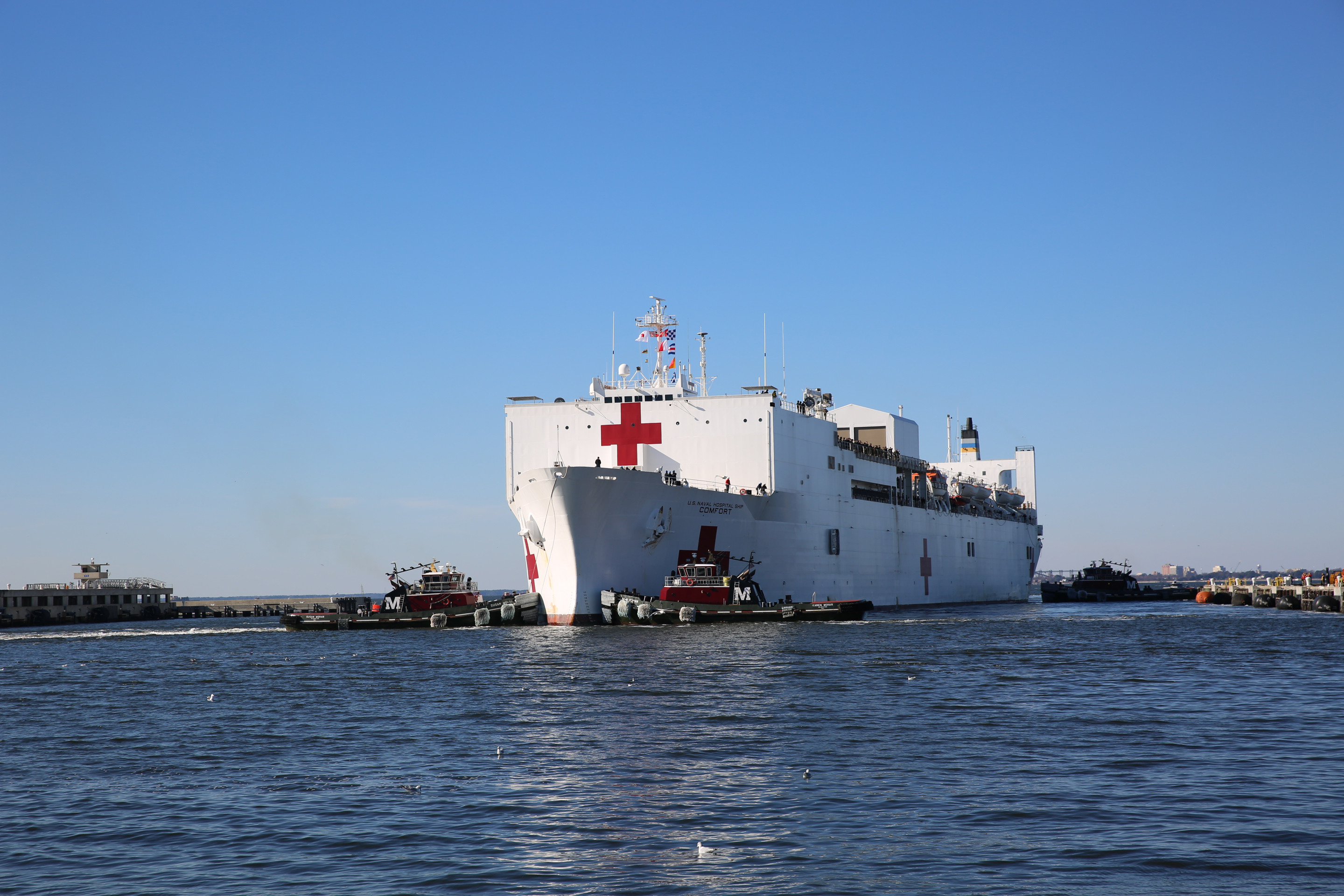 Comando Sur anuncia que buque hospital parte este #14Jun para asistencia en Latinoamérica