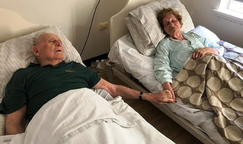 Tras 70 años de matrimonio, fallecieron al mismo tiempo tomados de la mano