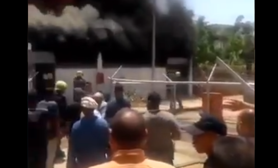 Reportan incendio de la planta eléctrica del Hospital General del Sur en  Maracaibo (VIDEO)