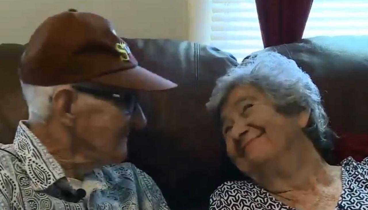 Después de 71 años de matrimonio, una mujer y su esposo murieron el mismo día