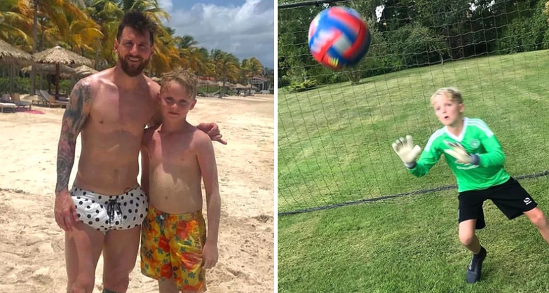 La historia del niño que compartió las vacaciones con la familia Messi