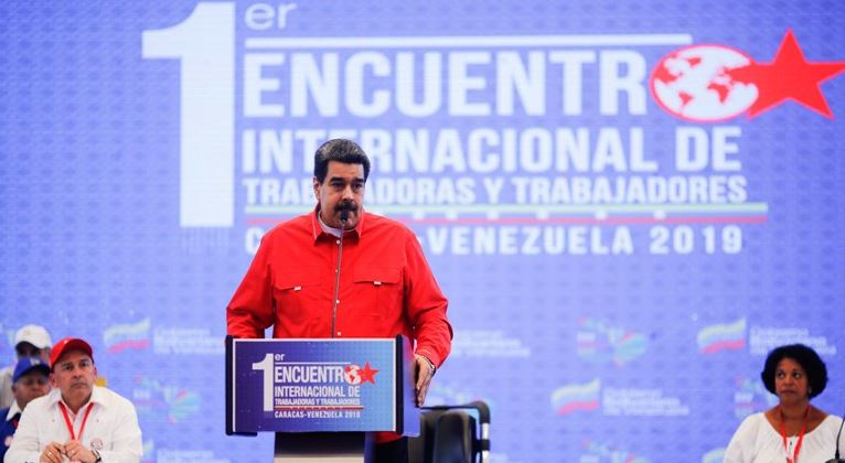 Maduro volvió a lanzarle flores a Rusia y China para que le den “una ayudaíta”