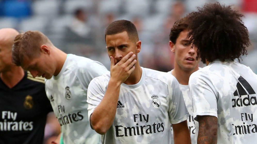 Malas noticias para el Real Madrid: Eden Hazard se pierde el debut liguero por lesión