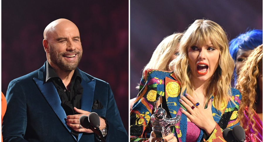 John Travolta confundió a Taylor Swift con una drag queen en los premios MTV (Video)