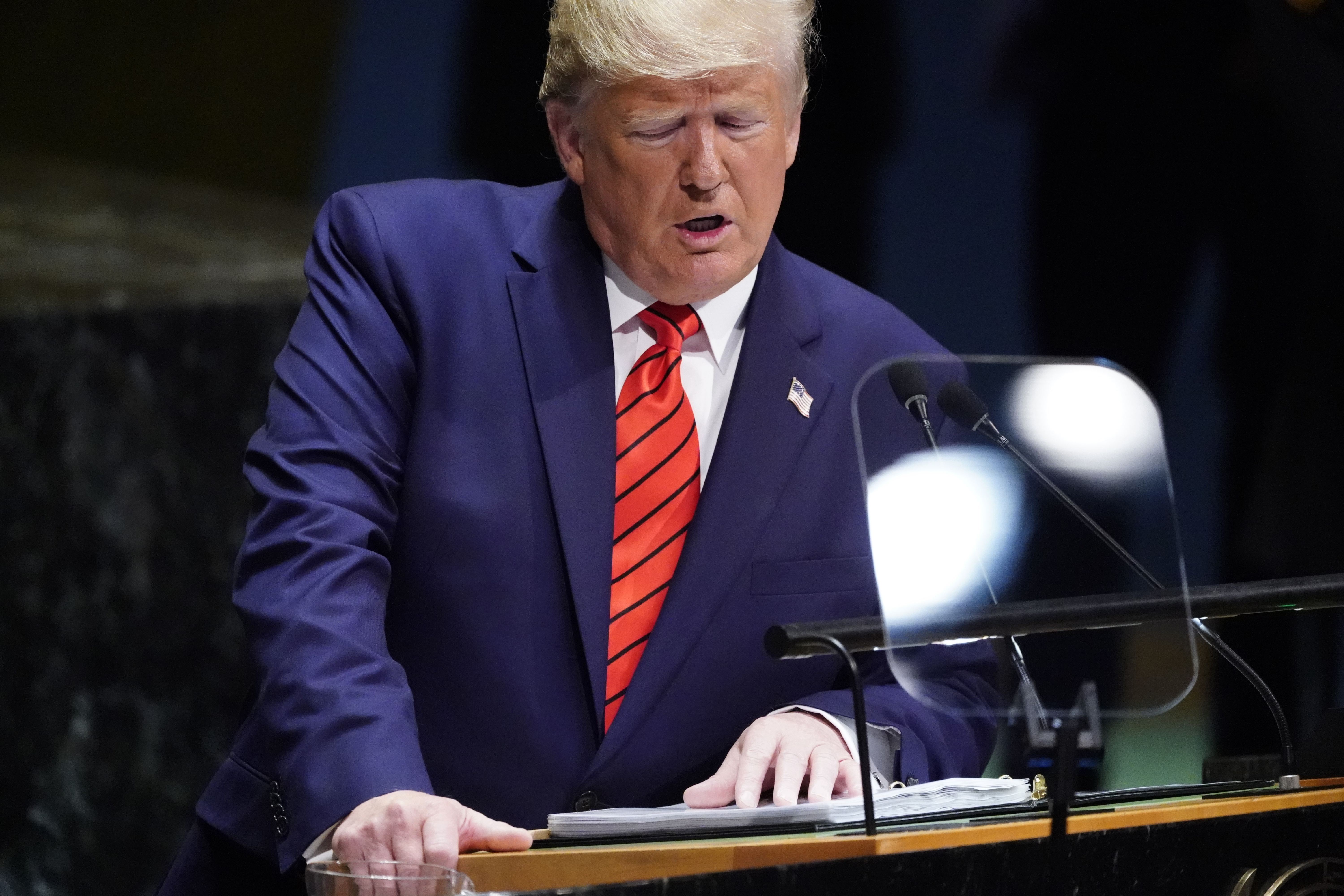 Trump exige al mundo actuar contra el “deseo de sangre” de Irán