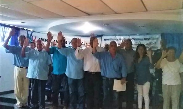 MPV juramentó a los representantes de su estructura política en el estado Bolívar