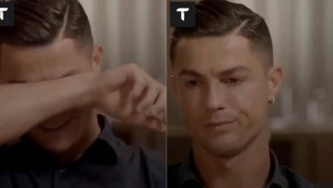 Cristiano Ronaldo llora al ver un video inédito de su difunto padre
