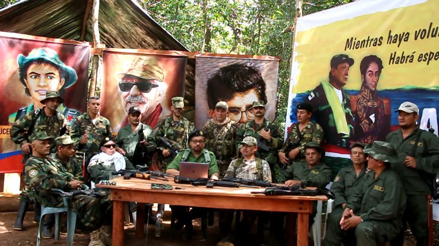 Narcoguerrilla colombiana anuncian en otro video nuevo “movimiento político” por la “Nueva Colombia”