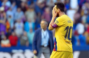 El Barcelona podría perder el liderato de La Liga tras caer frente al Levante (Fotos)