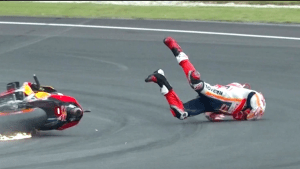 La ESPANTOSA caída de Marc Márquez durante el MotoGP de Malasia (VIDEO)