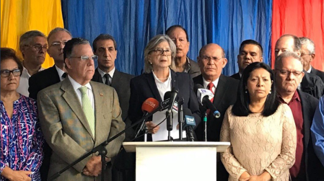 Representates de Soy Venezuela se pronuncian al país. Imagen cortesía.