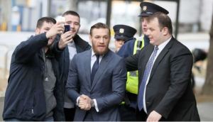 Conor McGregor se declaró culpable por agredir a un anciano en un bar
