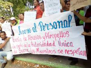 Docentes de Cagua denuncian acoso y amenazas de autoridades por sumarse al paro de 72 horas #14Nov (Videos)