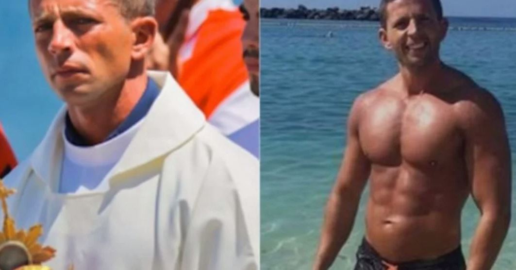 Este sacerdote puso a ARDER las redes con su apariencia sexy (FOTOS)