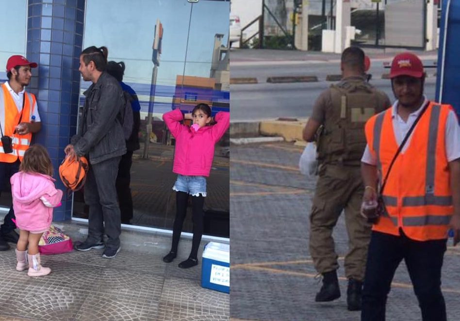 Bastó un gesto para hacer la diferencia: Ayuda de un policía brasileño a un venezolano se volvió viral