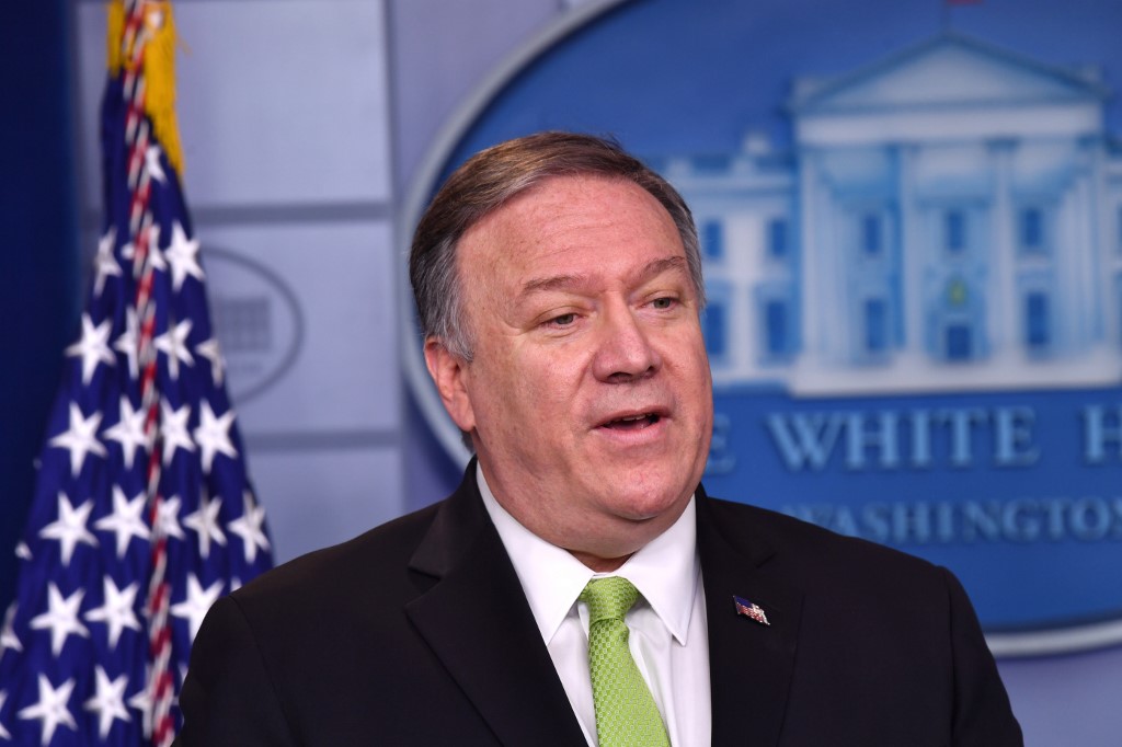 Estados Unidos quiere un cambio fundamental en la OMS, afirmó Pompeo