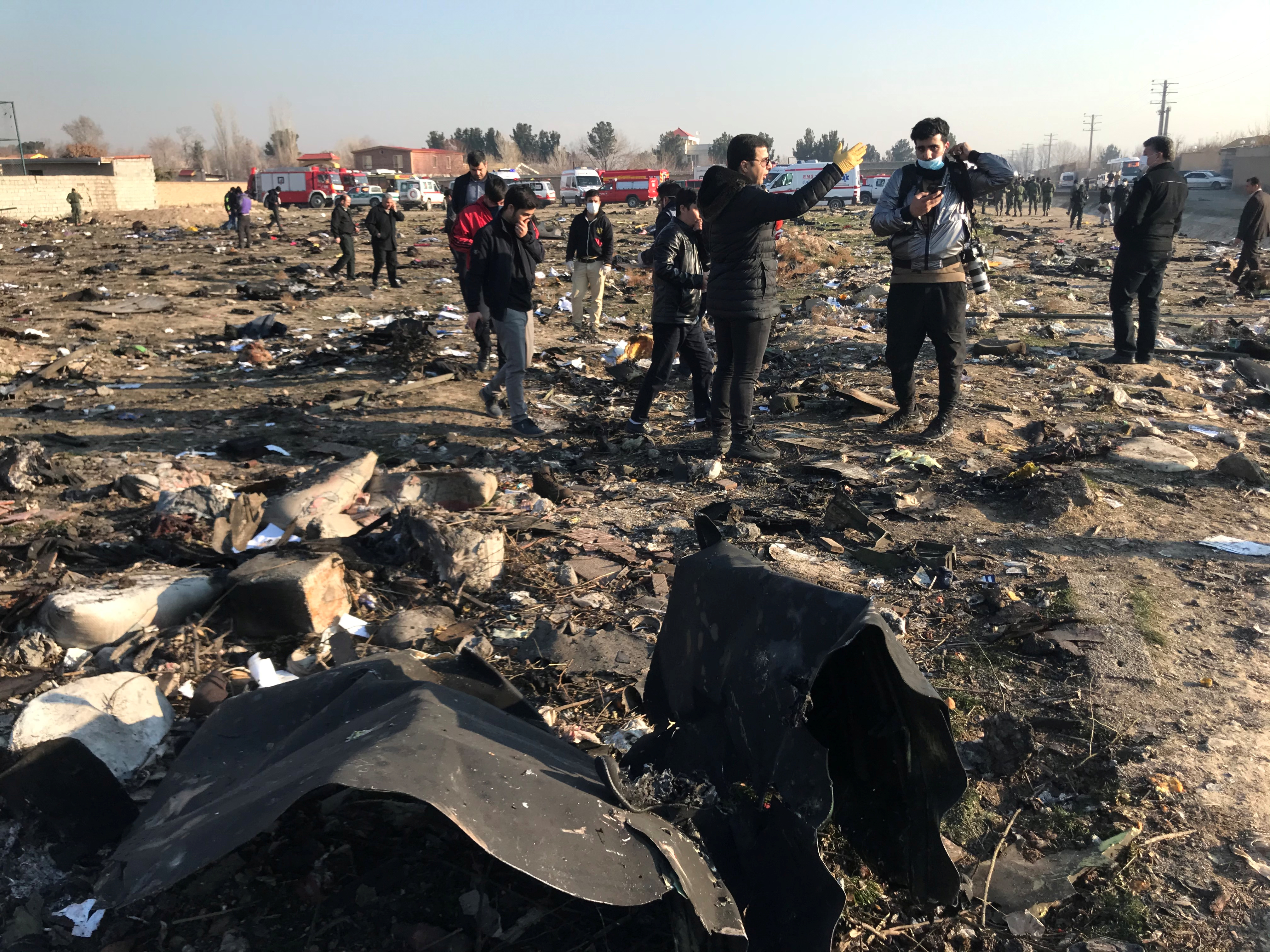 El avión ucraniano se estrelló cuando regresaba al aeropuerto debido a un problema