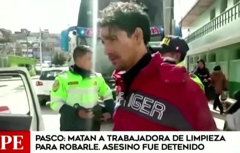 Venezolano asesinó a una trabajadora de limpieza en Perú tras golpearla con una pala