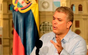 Duque sostendrá la asistencia militar para menguar los actos vandálicos en Colombia