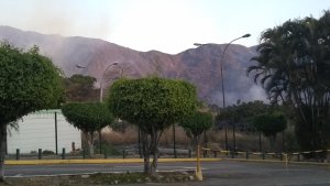 Reportan incendio en el parque Henri Pittier de Maracay #18Feb (fotos)