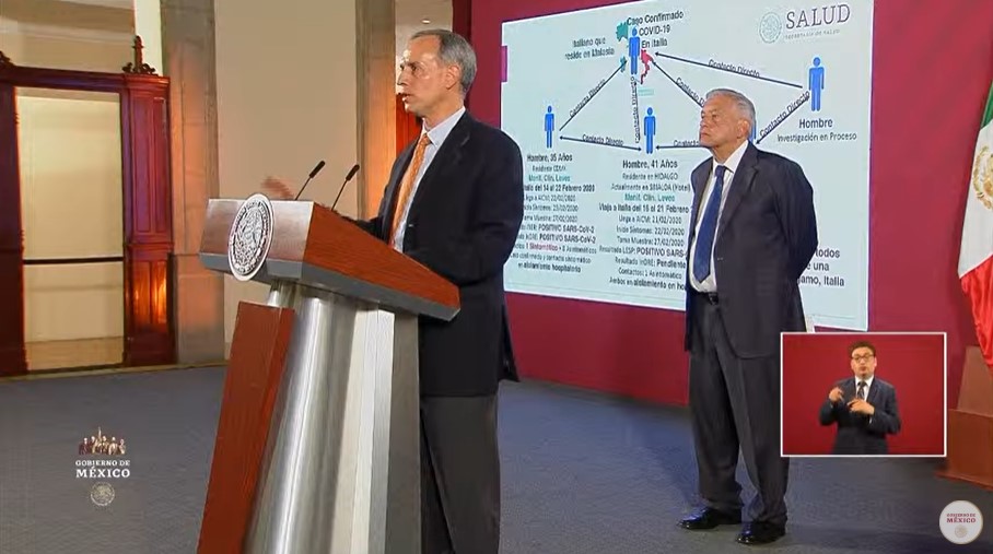 Confirman el primer caso del coronavirus en México (Video)