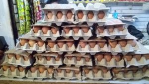 En abastos y supermercados medio cartón de huevos supera los 170 mil bolívares